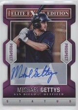 2014 Panini Elite Extra Edition Prospects 9/75 Michael Gettys #91 Auto 0r5l