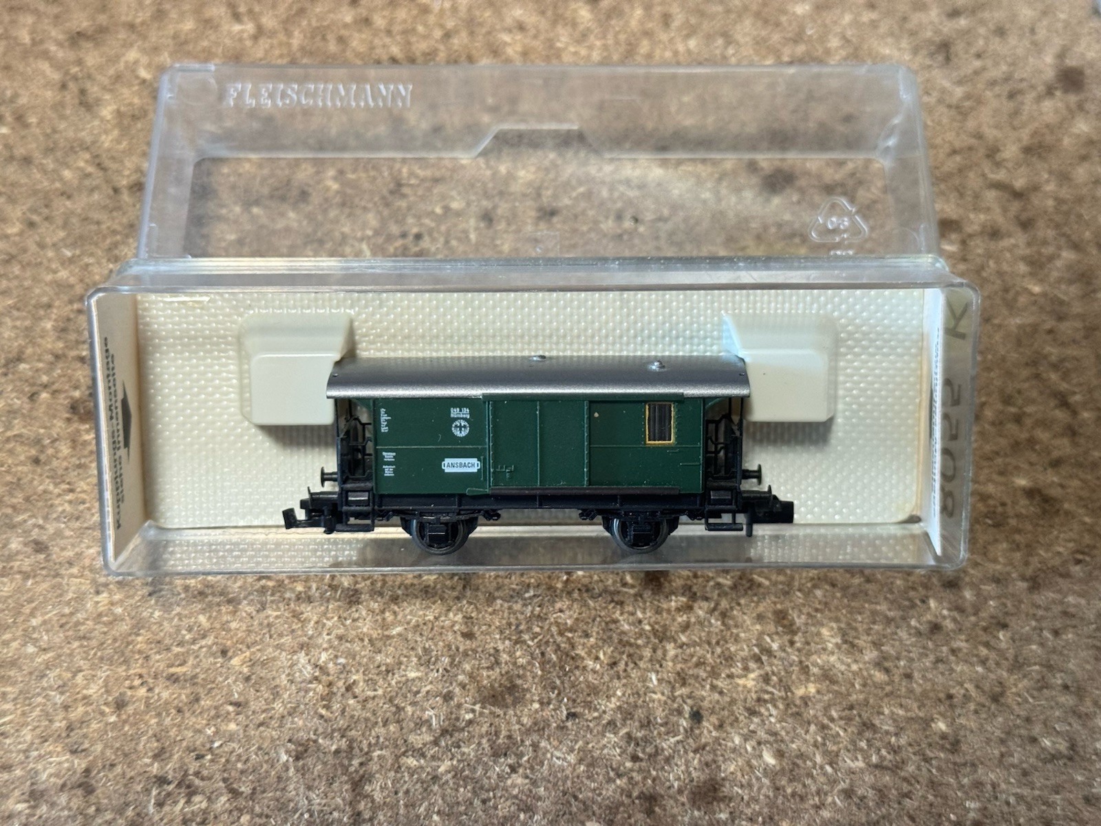 Fleischmann 8055 K carrozza Bagagliaio Drg scala N