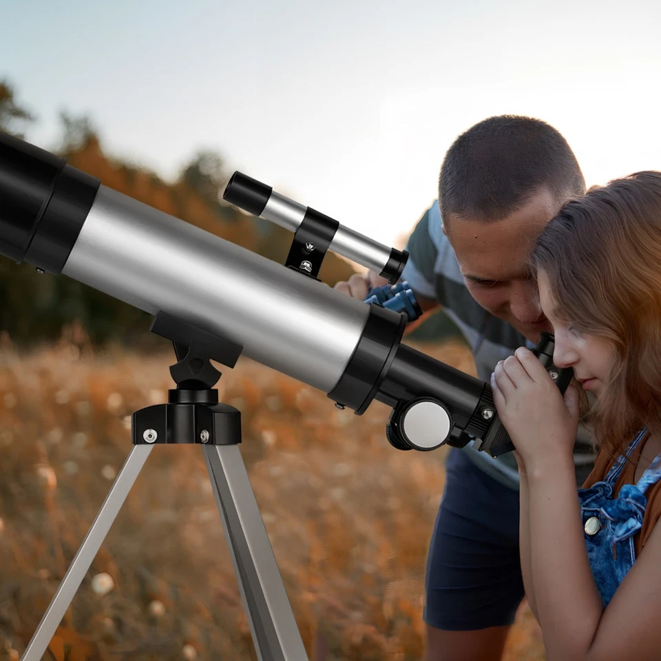  Erwachsene Fernrohr Telescope Mit Stativ Teleskop Für Kinder Tragbares - Bild 4 von 4