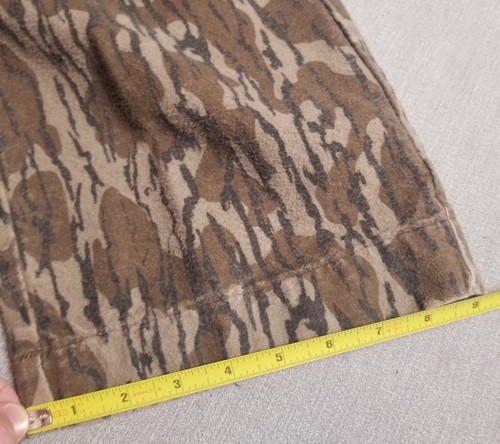 Vintage Mossy Oak Bottomland Camouflage Cargo Pants 80s 90s USA MADE Sz 34x31 - Picture 5 of 11