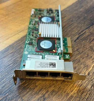 Dell Broadcom 0P736R Quad Port 1GB Gigabit Ethernet Network Adapter Card