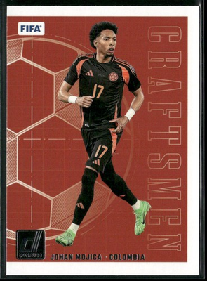 #ad Johan Mojica 2024 25 Donruss Craftsmen #8 $1.39