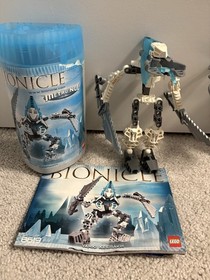 LEGO Bionicle 8619 + 8616 Vahki Keerakh + Vorzakh with correct Kanoka disc