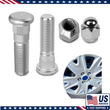 2 Set Wheel Stud And Lug Nuts Kit M12x1.5 Rust-proof Fastener Screw Rod Santa 2 Set Wheel Stud And Lug Nuts Kit M12x1.5 Rust-proof Fastener Screw Rod Santa