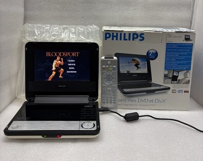 Philips PET735/00 Tragbarer DVD-Player | 9V | Dolby Digital | MP3 | Getestet  