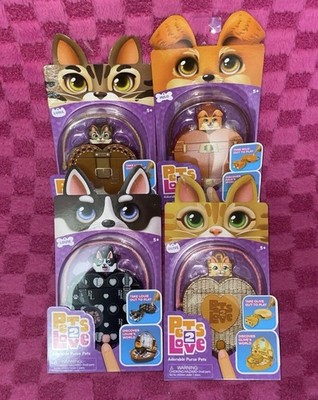 Pets 2 Love Bundle LOT of (4) Pets