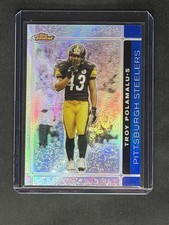 2007 Topps Finest - Troy Polamalu #99 Blue Refractor /299