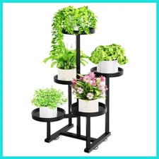 Modern Heavy-Duty 5-Tier Plant Stand – Indoor/Outdoor Use with Easy Assembly