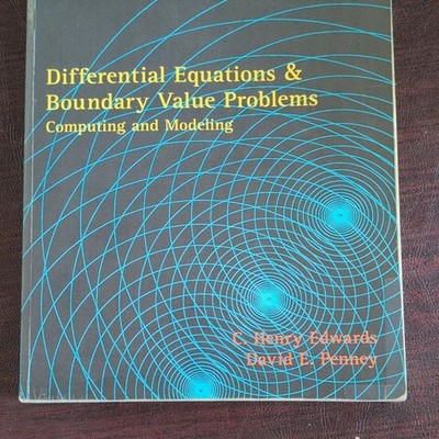 Differential Equations & Boundary Value Problems Custom Ed PB 2003