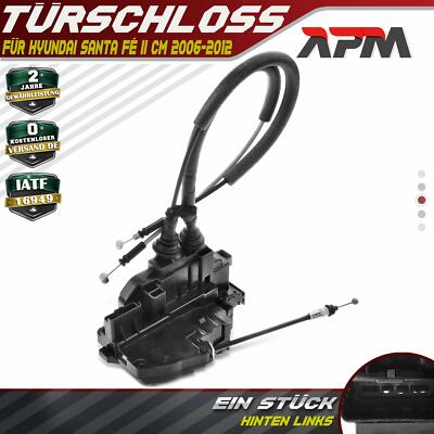 Türschloss Hinten Links 4-Polig für Hyundai Santa Fé II CM 2006-2012 81410-2B000