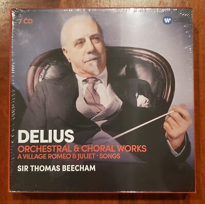 Delius: Orchestral & Choral Works / Thomas Beecham / 7 CD Box Set BRAND NEW!!