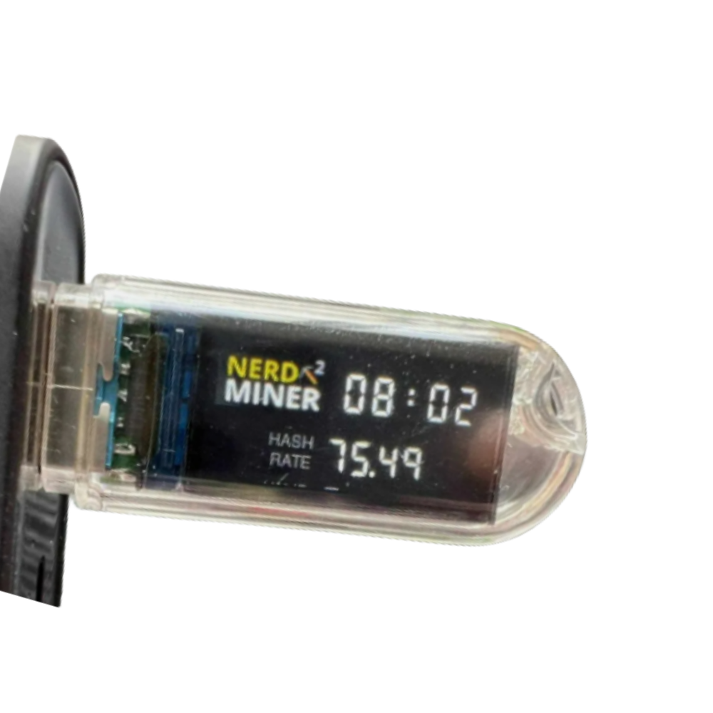 Oneshot Miner New NerdMiner V2 Ultra 78KH/S T Display S3 Miner Lucky Miner  Win 6.25 Bitcoin EB Solo Miner