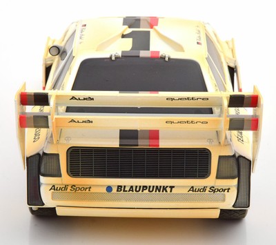 Miniature 1/43 Spark Audi Sport Quattro S1 E2 Pikes Peak 1987 - Vainqueur, Résine Neuve