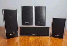 Sony SS-CT80 SS-TS80 SS-TS81 Center Surround Sound Speakers Lot of 5