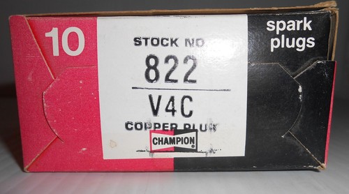 Pack de 10 bujías Champion V4C 822 - Imagen 2 de 2