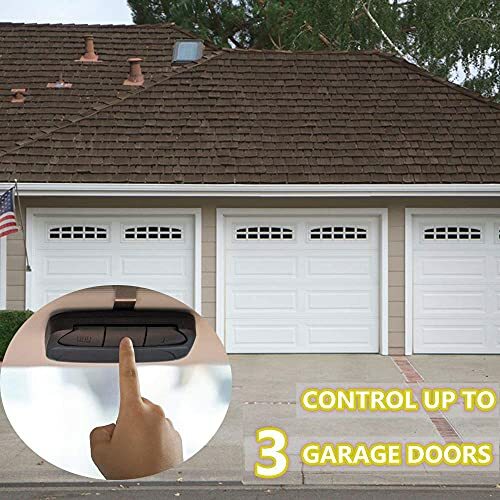Ersatz für Liftmaster 893lm Garagentor Fernbedienung Öffner gelb Lerntaste - Bild 6 von 7