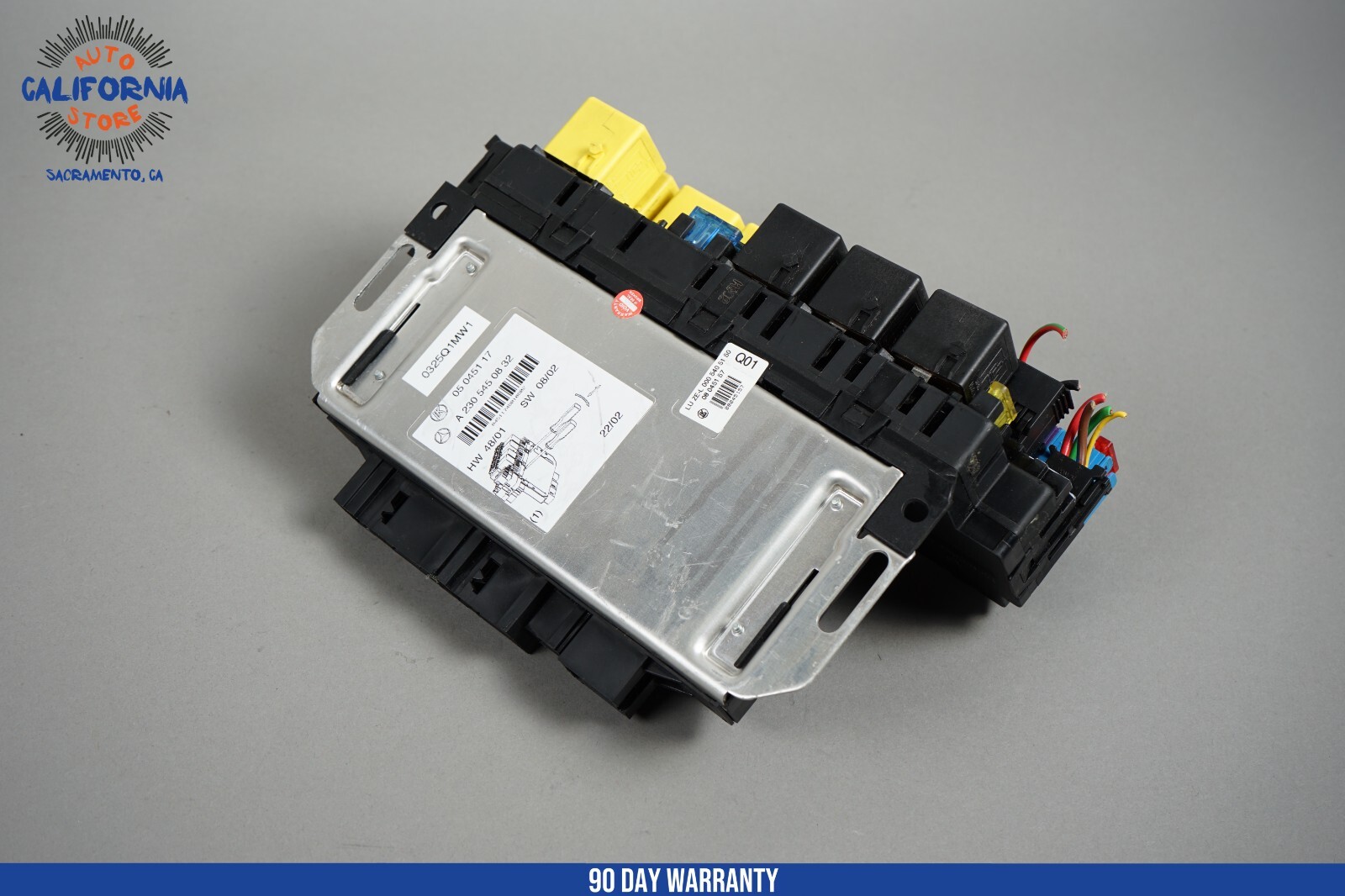 03-12 Mercedes R230 SL500 SL55 AMG Front Left SAM Fuse Box Control Module OEM