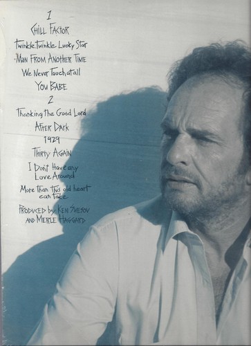 MERLE HAGGARD CHILL FACTOR Twinkle Twinkle Lucky Star NEW VINYL LP ALBUM - Picture 3 of 3
