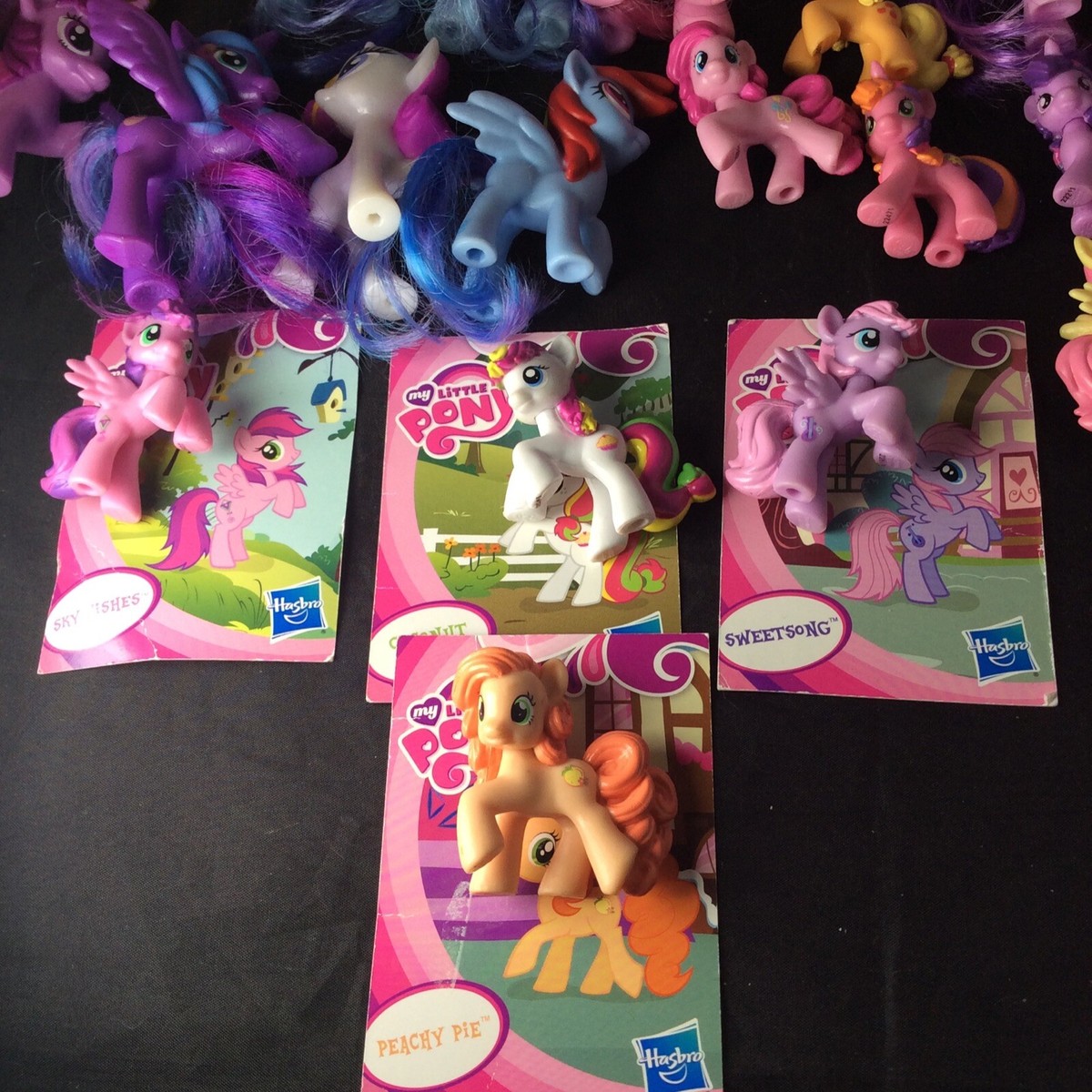 My Little Pony 2010 Huge Lot of Assorted Colors Sizes Glitter Collectible  Toys - Main Image