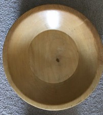 Vintage Hand Crafted Sycamore Bowl by Victor Edeill