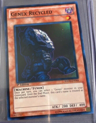 yugioh genex cards Repair Controller [BLTR-EN010] Secret Rare also it gains 500 ATK if the returned monster was WIND on the field. YuGiOh : HA02-EN044 1st Ed