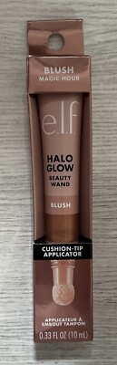 e.l.f. Halo Glow Blush Beauty Wand Magic Hour, Cushion Tip Applicator, .33 fl oz