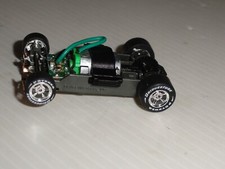 AFX Mega G 1.5 Wide HO Slot Car Chassis Chrome Rims Bridgestone Tires