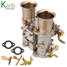 New Carburetor 2 Barrel Replace Fajs Weber 45 Dcoe With Air Horn 19600060