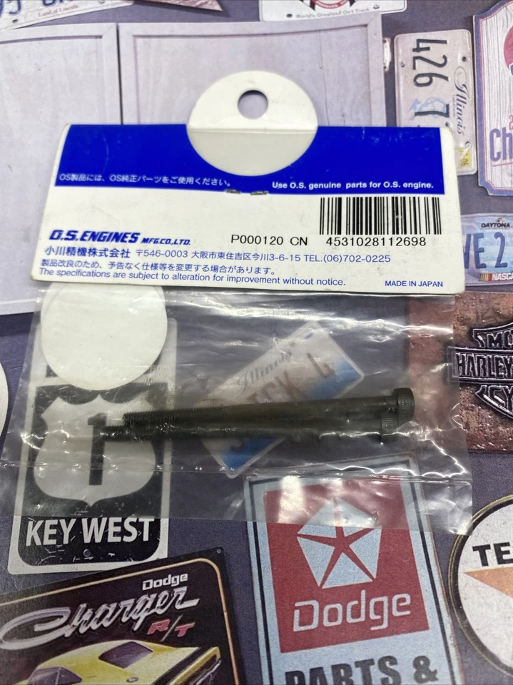 O.S. 25425700 / 873 Extension Adaptor Fin Screw: {2pc.} NewInPack USA Shipped - Image 4 of 4