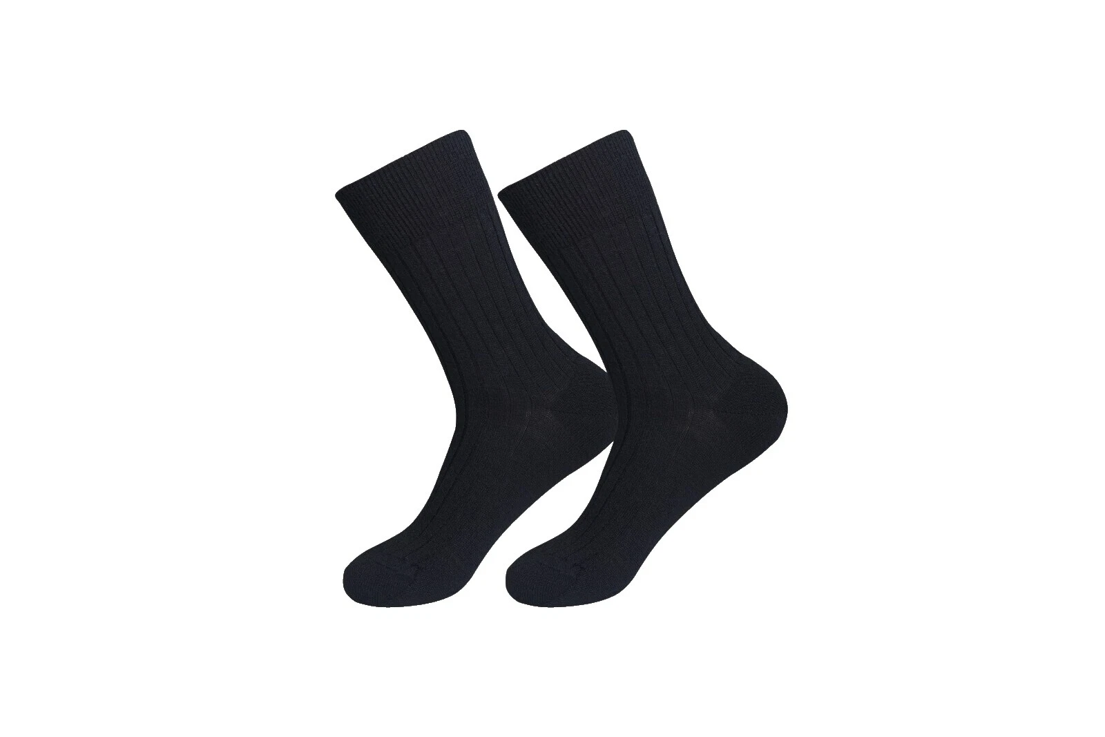 Wool Black Socks for Men