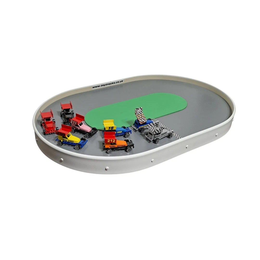 Small car sales race track