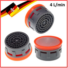 1 - 10 Stück / Spar-Strahlregler / Wassersparer 4 l/min, Perlator M22/24 Einsatz