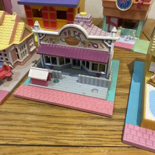Polly Pocket 90’s Vintage Cottages Konvolut - Bild 3 von 12