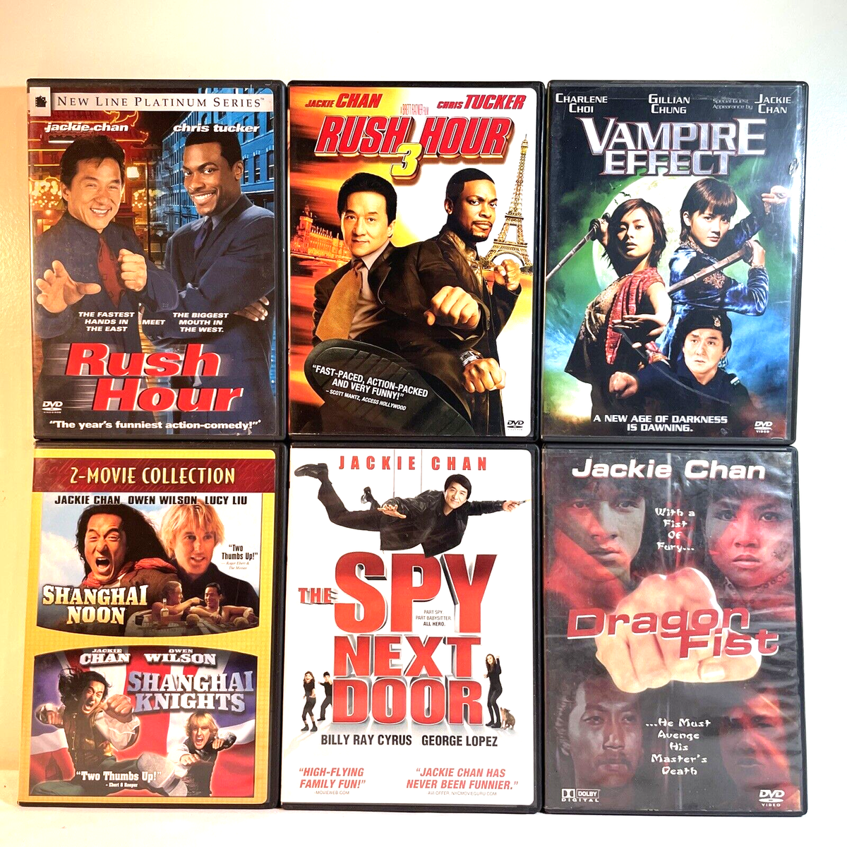 Rush Hour Jackie Chan Und Owen Wilson Shanghai Noon 2-Movie