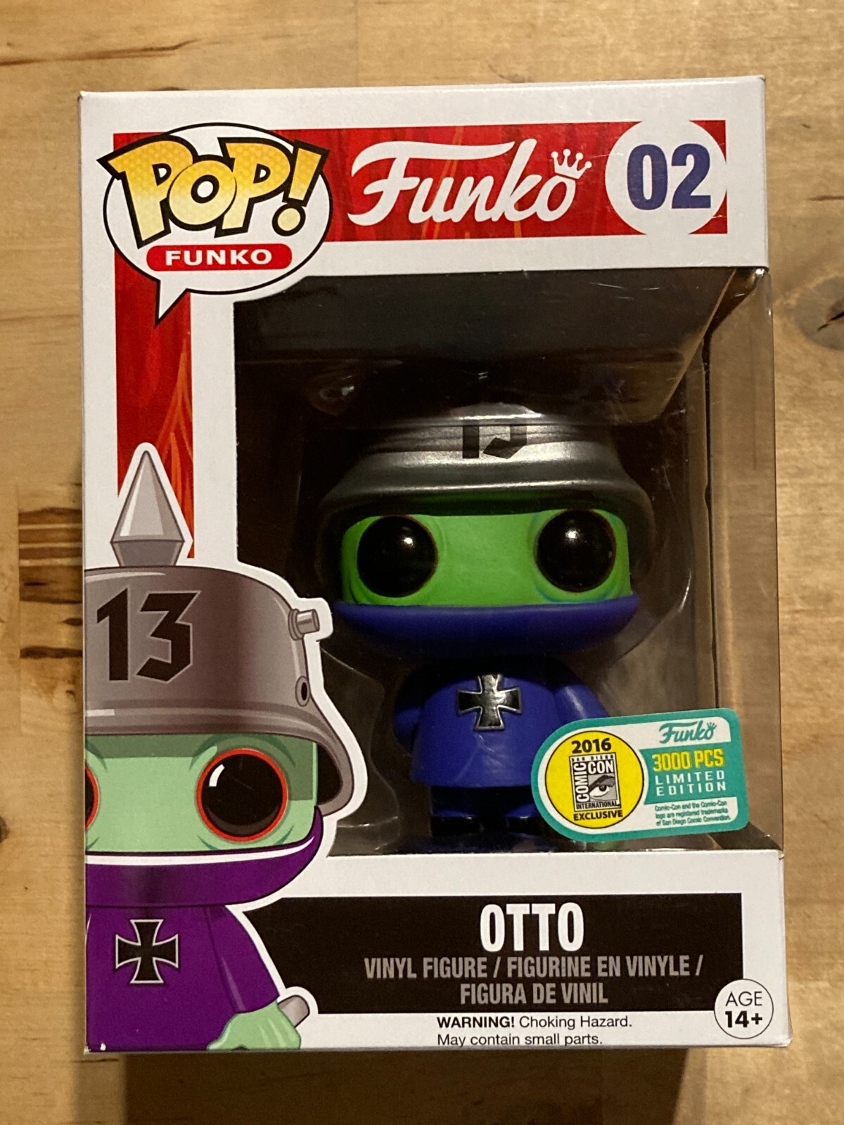 Funko Pop 02 Sdcc Convention Exclusive Otto