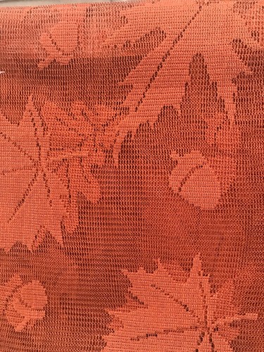 Fall Table Runner 13 X 72 Brown Leaves - Picture 2 of 4
