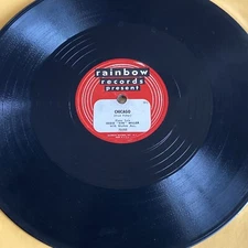  EDDIE 'GIN' MILLER 78 rpm RAINBOW 70055 CHICAGO 1949