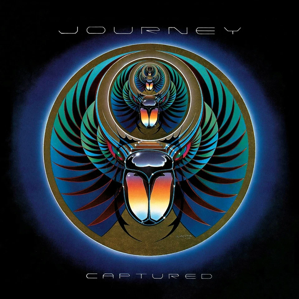 JOURNEY Captured BANNER 2x2 Ft Fabric Poster Tapestry Flag album cover art decor - Image 3 of 3