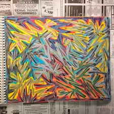 Drawing 11X14" Oil Pastel on Paper