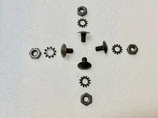 Harley Cycle-Ray WLA WLC Parkerized Rebuild Restoration Rivets VL EL FL UL RL 