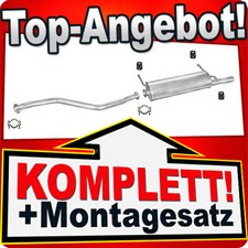 Auspuff für CITROEN XSARA 2.0 HDI Schrägheck Coupe 2002-2005 Auspuffanlage