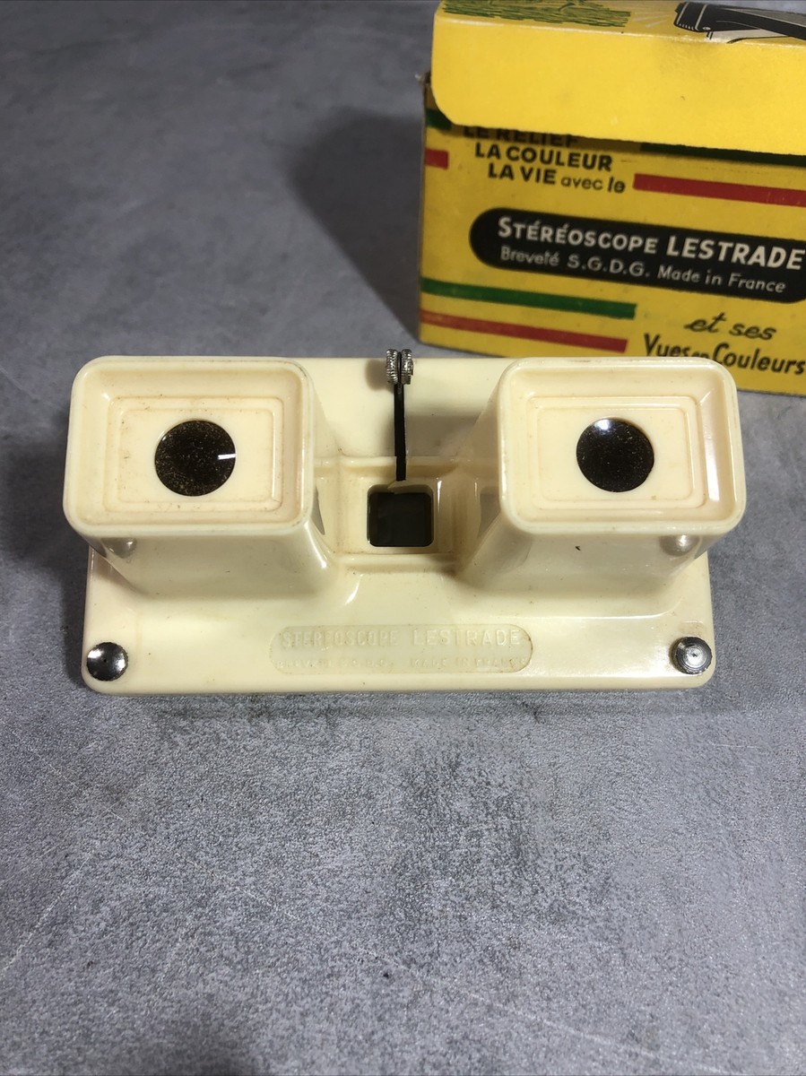 ビンテージおもちゃstereoscope LESTRADE