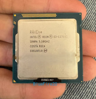 Intel Xeon E3-1275 V2 LGA1155 CPU Processor 3.5 GHz 4Core 8M 77W SR0PA E3-1275V2