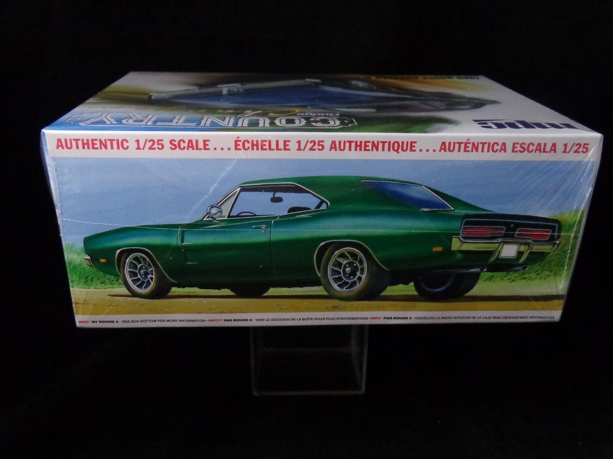 Maquette Dodge Charger 1969 Noire - Kit Plastique 1:25 MPC