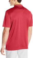 Callaway Men's Golf Jacquard Short Sleeve Polo Shirt-Color:Salsa-Large