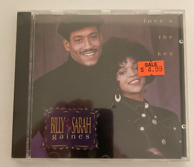 BILLY GAINES & SARAH - Love's The Key - CD - **BRAND NEW/STILL SEALED**