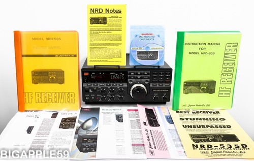 JRC NRD-535D Shortwave Radio Communications Ham Receiver ***DXer's Favorite*** - Zdjęcie 2 z 14
