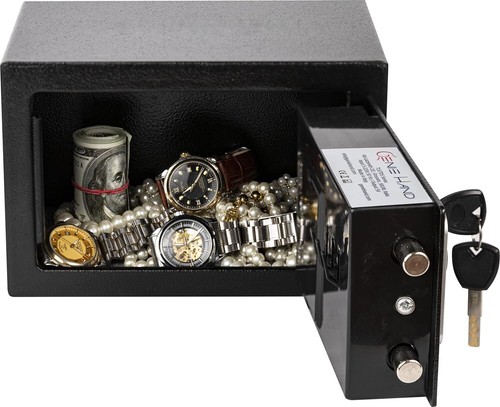 Unsichtbarer mobiler elektronischer Safe mit Schlüssel und B Schloss - Bild 9 von 29
