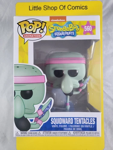Funko Pop! Animation Spongebob Squarepants Squidward Tentacles #560 See Photos