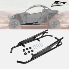UTV Rock Sliders Nerf Bars Protection for 17-24 Can Am Maverick X3 #715002963